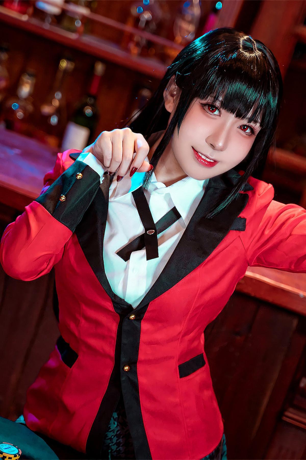 Cosplay 虎森森 蛇喰梦子 Jabami Yumeko(3)