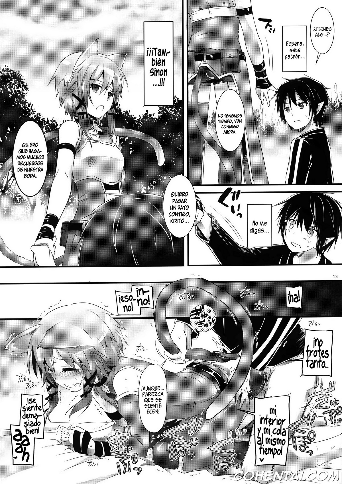 D.L. action 72 (Sword Art Online) xxx comics manga porno doujin hentai español sexo 