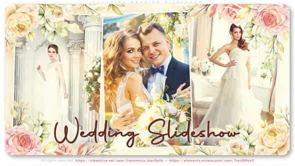 Flourish Wedding Slideshow - VideoHive 35969640