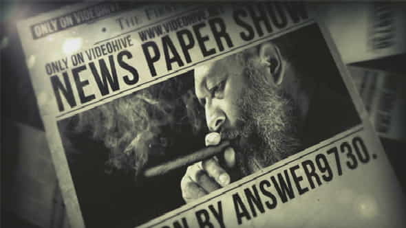 News Paper Show - VideoHive 4890660