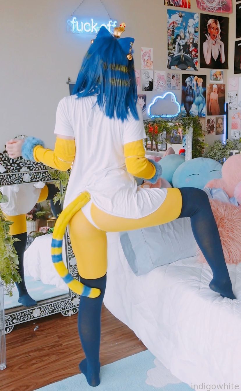 Indigo White - Ankha