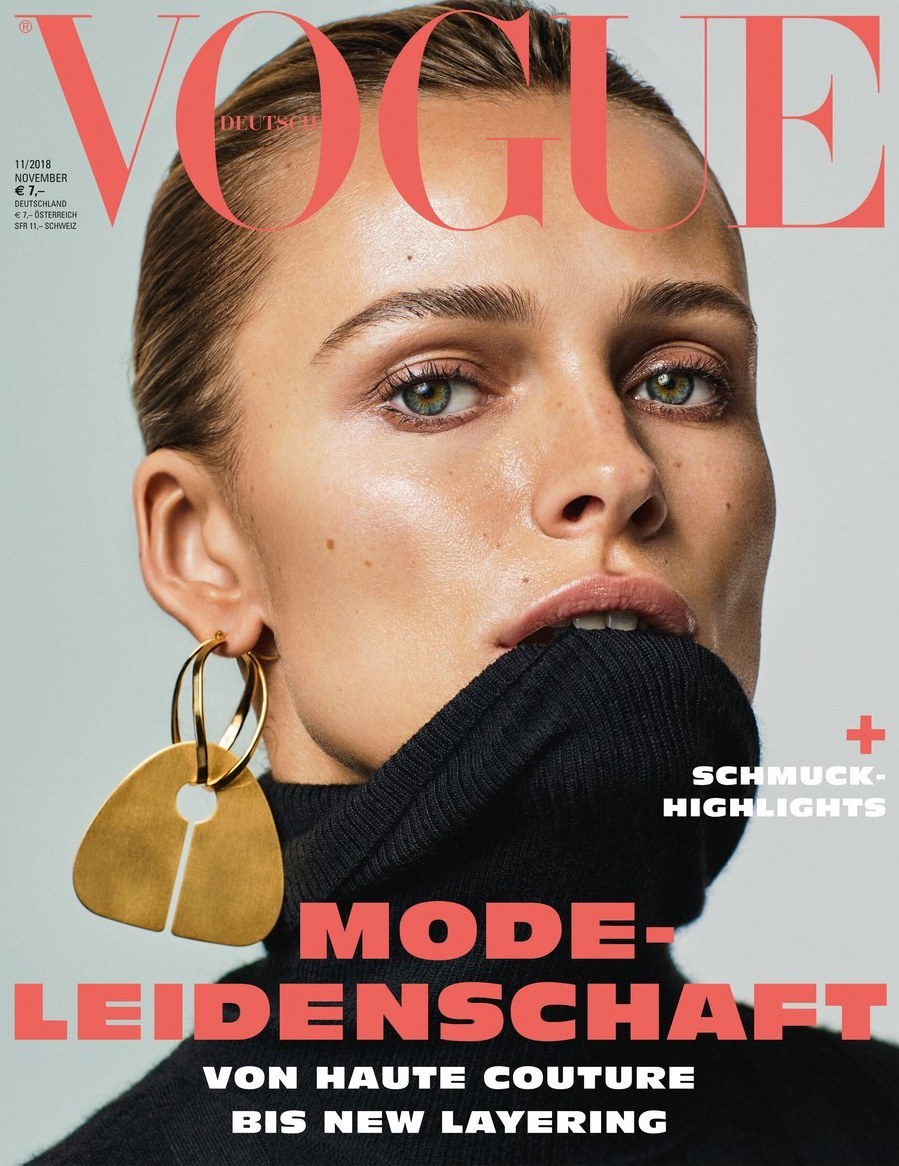 Edita Vilkeviciute by Alique - Vogue Germany november 2018