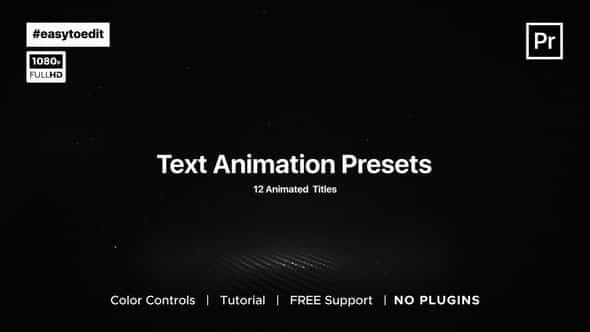 Essential Text Animation - VideoHive 37136473