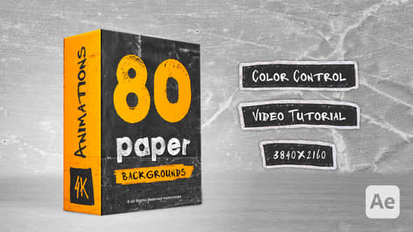 Paper Backgrounds Pack - VideoHive 57335775