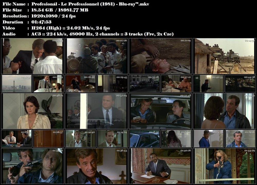 Re: Profesionál / Professionnel, Le (1981)