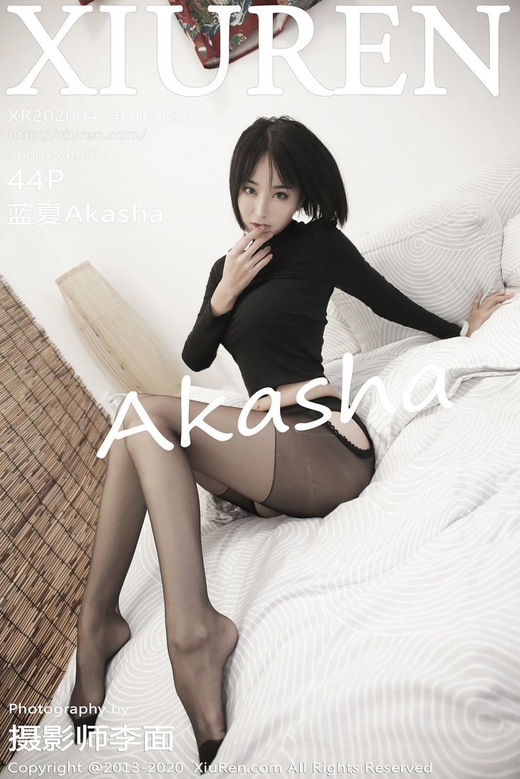 [XiuRen秀人網] 2020.04.24 Vol.2187 藍夏Akasha(1)