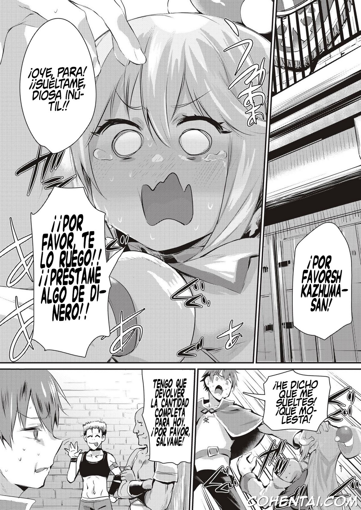 Yume de Aimashou, Megami-sama (Kono Subarashii Sekai ni Syukufuku o!) xxx comics manga porno doujin hentai español sexo Aqua Kazuma Satou Kono Subarashii Sekai ni Syukufuku o!