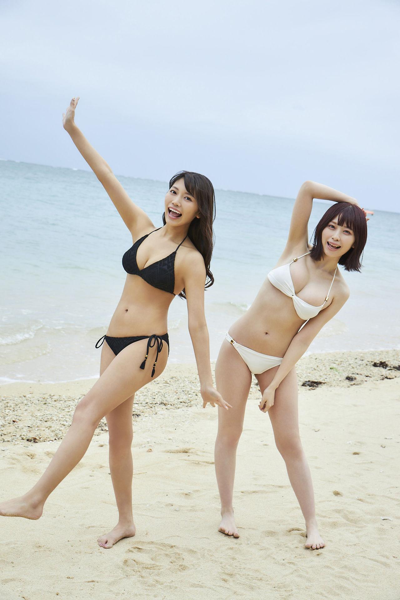 松下玲緒菜&宮内凛, ヤングガンガンデジタル限定写真集 「Dear Girls」 Set.01(32)