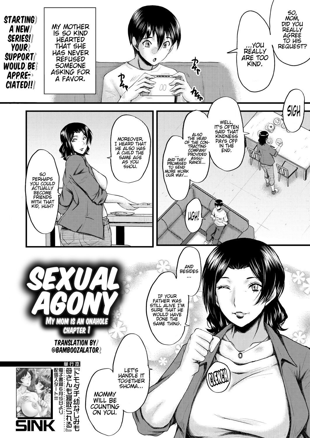 [SINK] Inmon ~Kaa-san wa Onahole~ Sono 1  My Mom Is An Onahole Ch. 1 (COMIC MILF 2023-08 Vol. 73) [English] [Bamboozalator] [Digital]