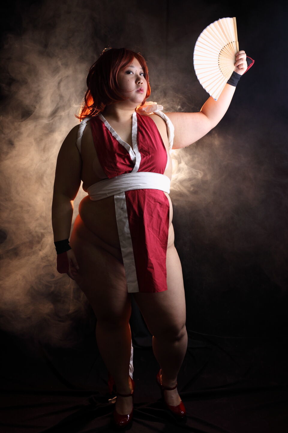 (渡辺さくらん) FIGHT FAT LADY (Sakuran Watanabe) (Mai Shiranui - Fatal Fury) (Chun-Li - Street Figh