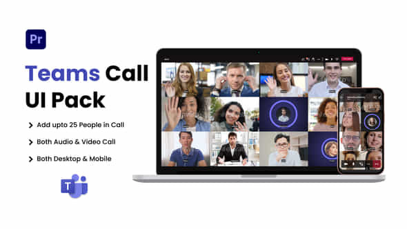 Teams Video Conference - VideoHive 42144477