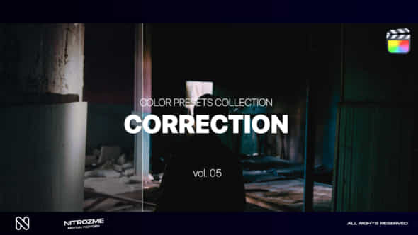 Correction Lut Collection Vol 05 For Final Cut Pro X - VideoHive 48913707