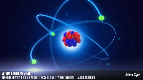 Atom Logo Reveal - VideoHive 13797076