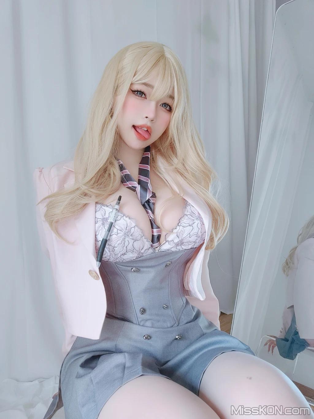 Coser@女主K: 催眠傲娇的前辈 (78 photos)(40)