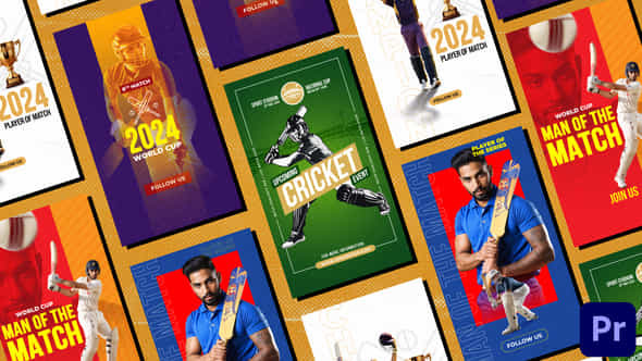 Cricket Sports Dynamic Instagram Stories - VideoHive 53403387