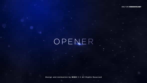 Intro Trailer Logo Opener - VideoHive 25889280