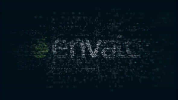 Binary Code Logo - VideoHive 19938894