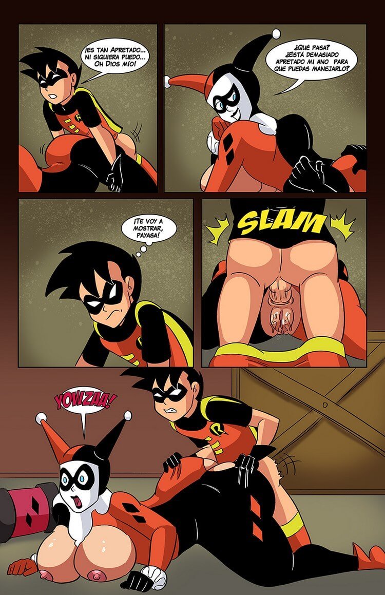 Harley and Robin Comic Porno - 5