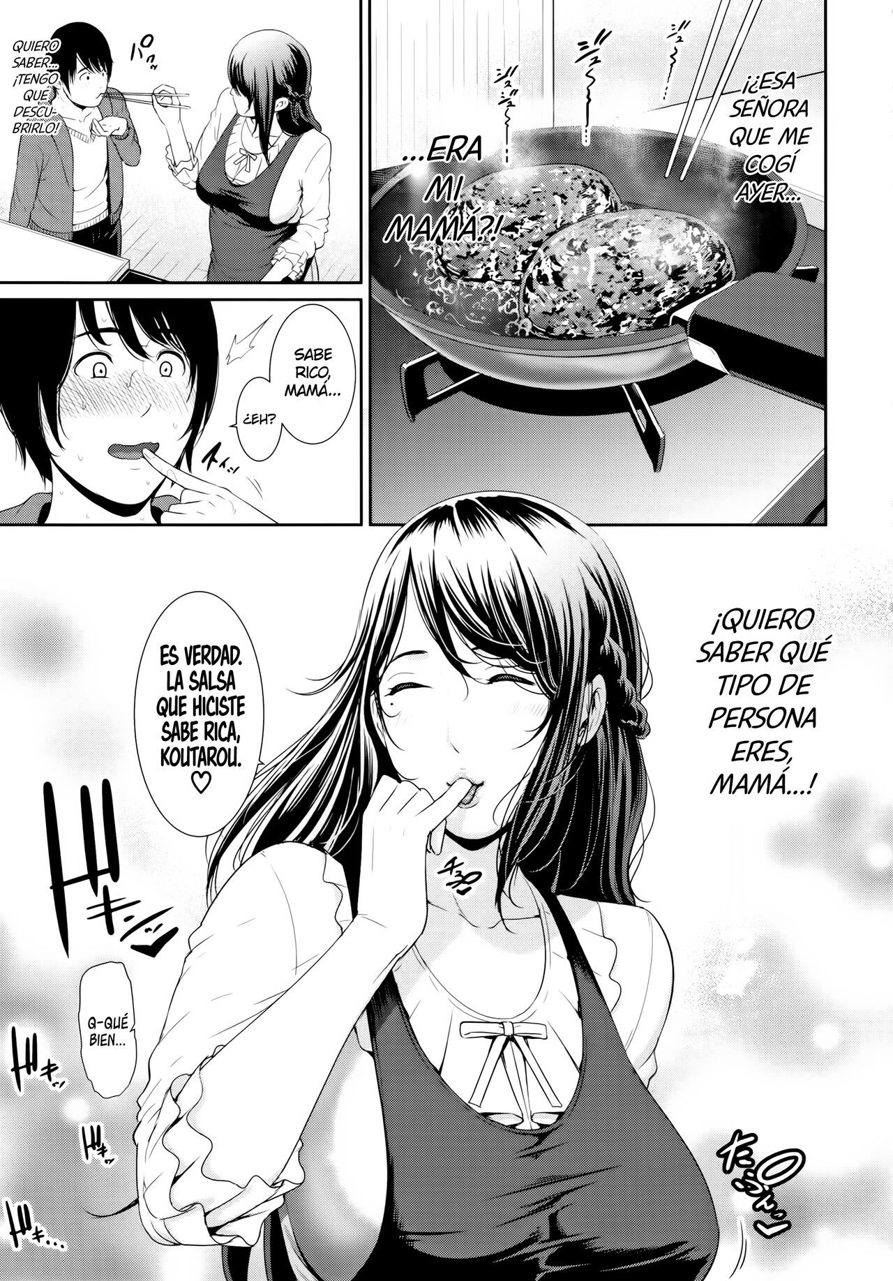 [gonza] Kaa-san to Sex ni Oboreru  Ahogándome en Sexo con Mamá [Spanish] [K.A Works] [Decensored]