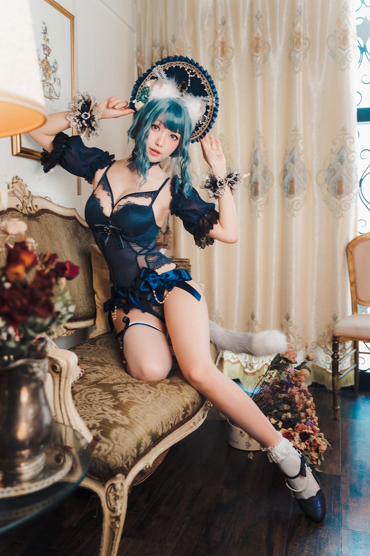 Cosplay ElyEE子 Scottish Fold Cat Doll 摺耳貓少女人形(46)