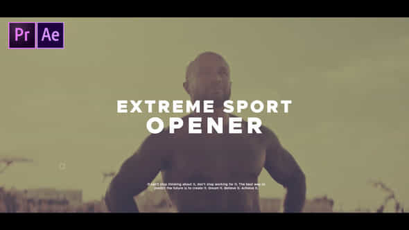 Extreme Sport Opener - VideoHive 38716906