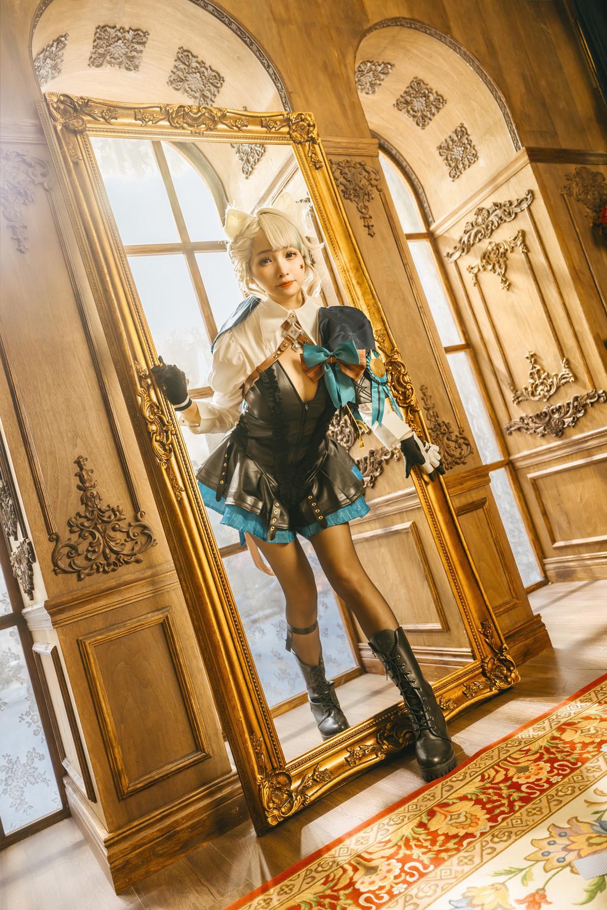 慕慕Momo, ヌード写真集 原神 Genshin 琳妮特的色情魔術 室内(2)