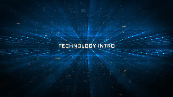 Technology Intro - VideoHive 32095353