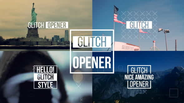 Dynamic Glitch Opener - VideoHive 14822061