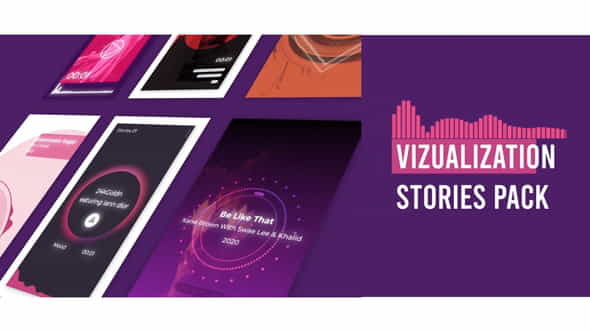 Visualizer Audio Stories Instagram - VideoHive 28799207