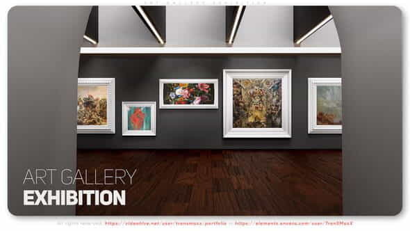 Art Gallery Exhibition - VideoHive 39230851
