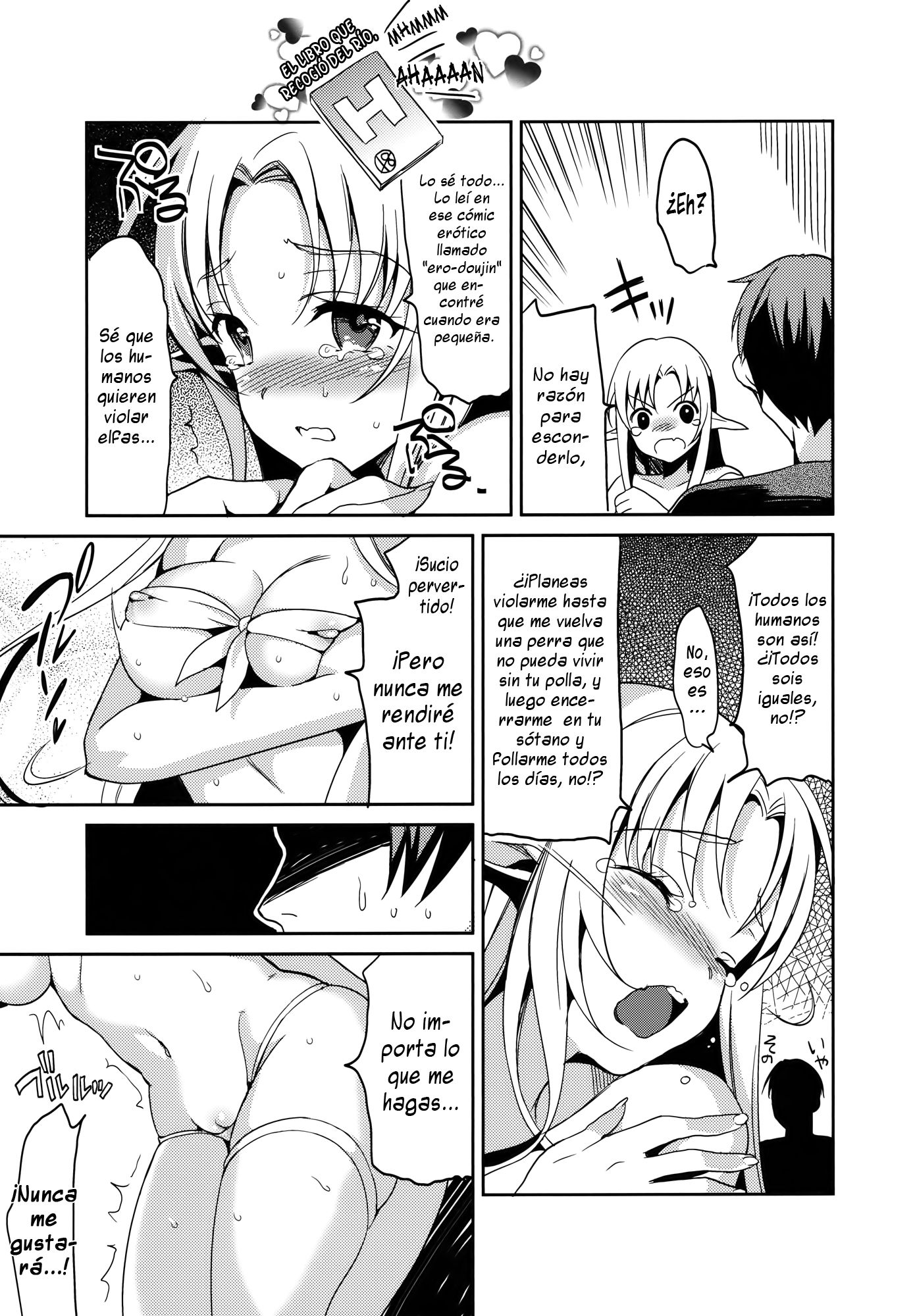 Yamete..! Watashi ni Ranbou Suru Ki deshou! Ero Doujin Mitai ni!! - 7