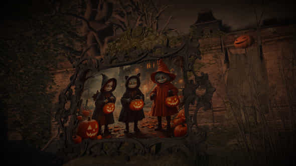 Halloween Creepy Slideshow - VideoHive 54822103