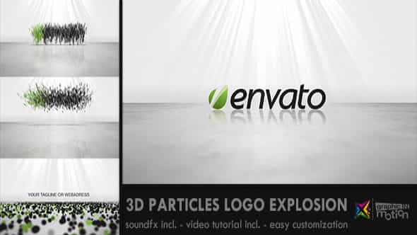 3D Particles Logo Explosion - VideoHive 1491975
