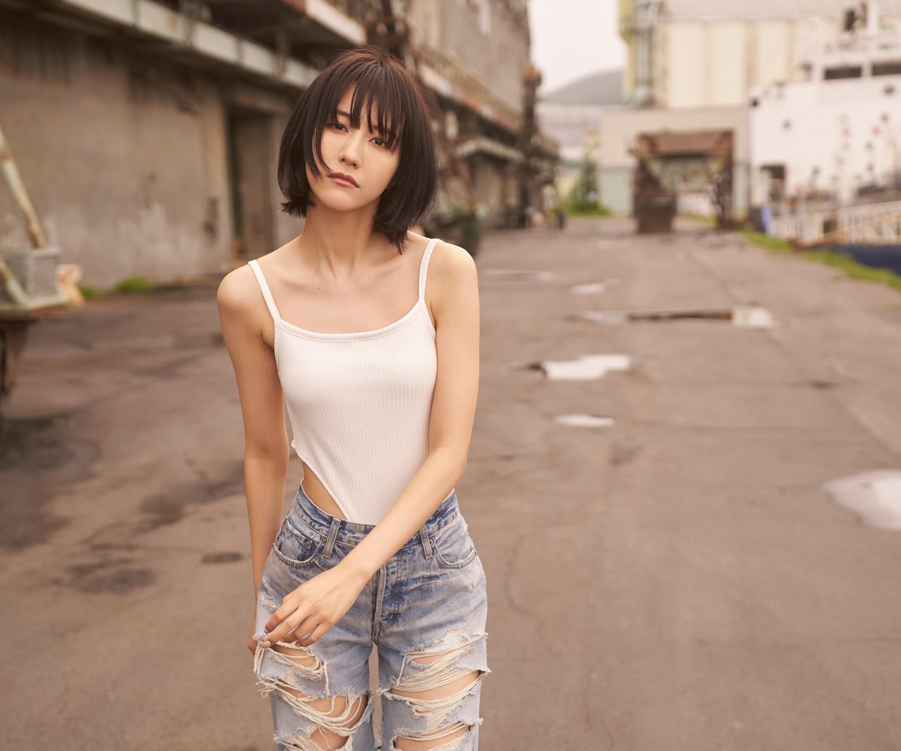 Mizuho Habu 土生瑞穂, デジタル写真集 「New World」 Set.03(37)