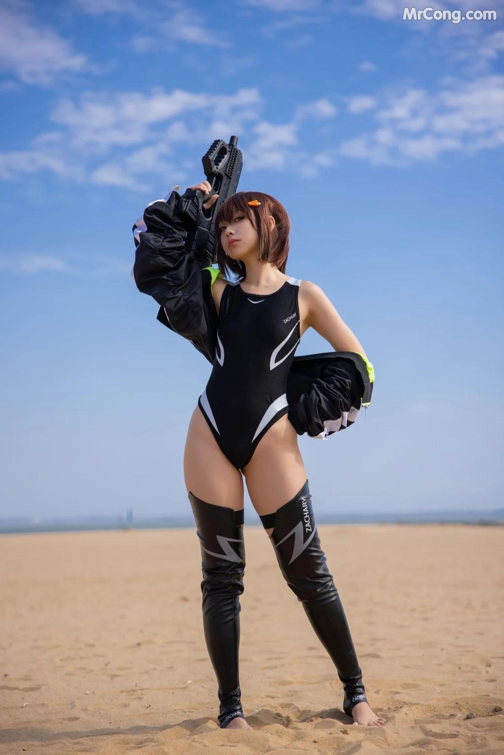 Coser@G44不会受伤 Vol.089: 水泳部的部長 (57 photos)(40)