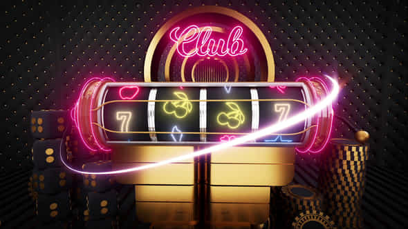 Slot Machine Logo - VideoHive 35812303