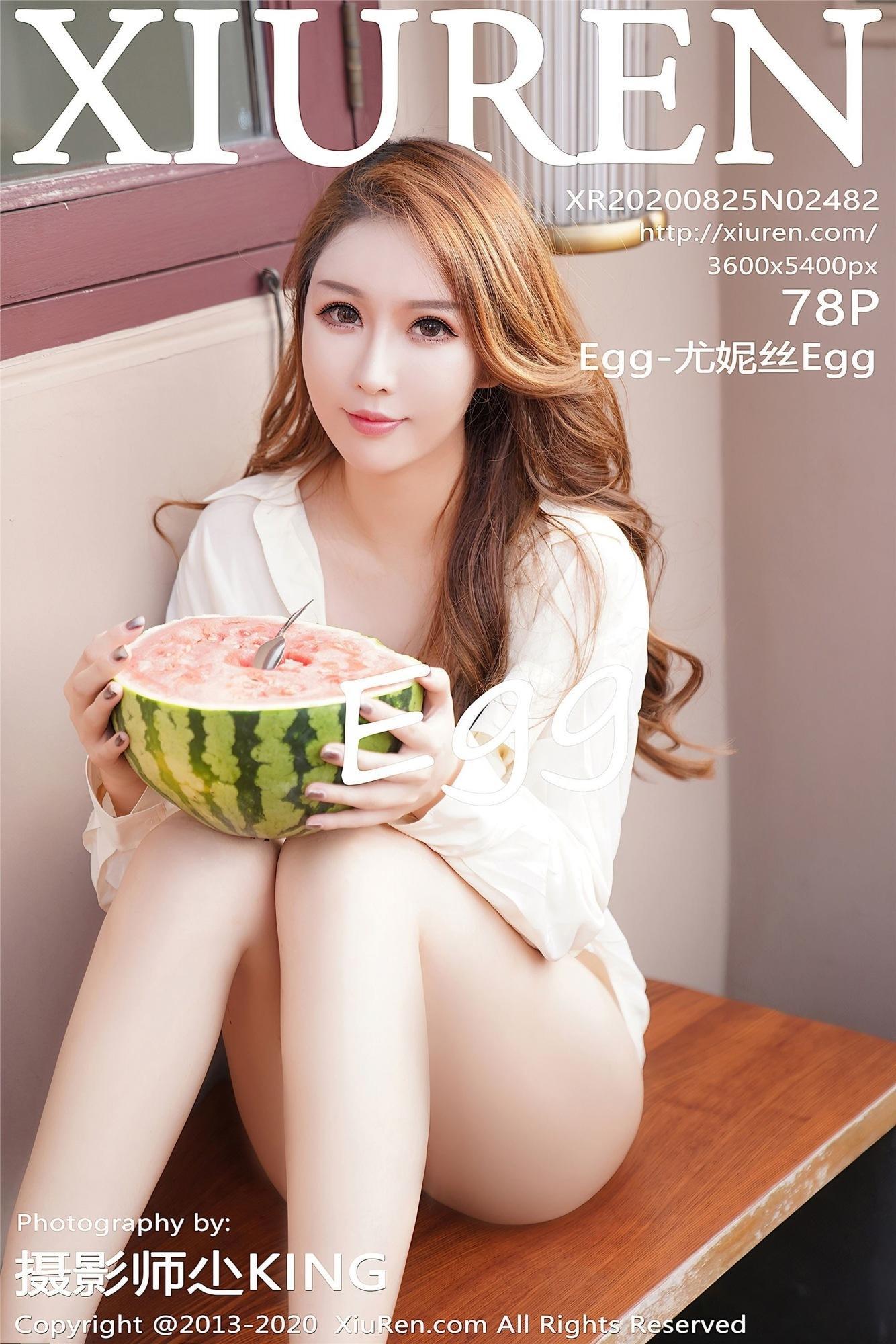 [XIUREN秀人网] 2020.08.25 Vol.2482 Egg-尤妮絲Egg(1)