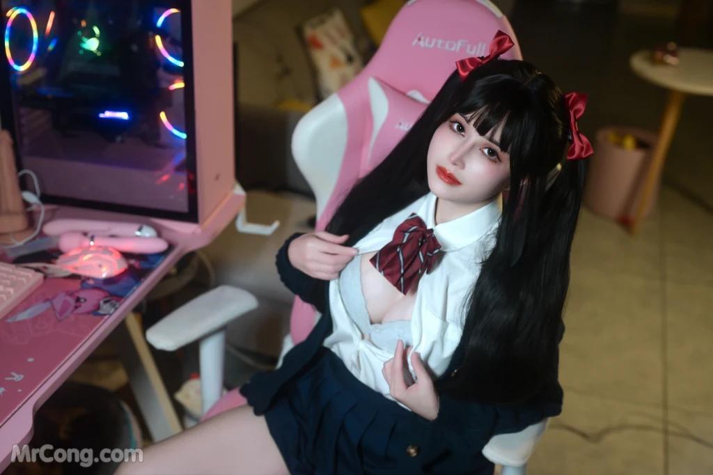 Coser@鹿八岁: JK少女的悸动 (120 photos )(63)