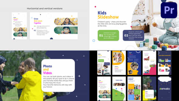 Kids Scenes Slideshow - VideoHive 45528749