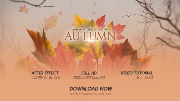 Autumn Titles - VideoHive 34094241