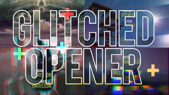 Glitch Opener - VideoHive 12842089