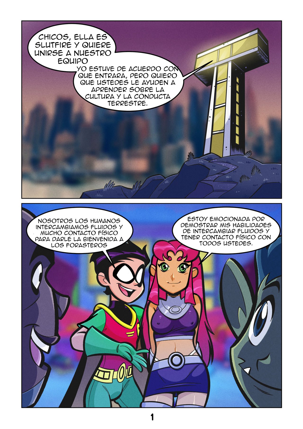 Slutfire – Teen Titans - 4