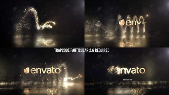 Glowing Particals Logo Reveal 40 - VideoHive 30715699