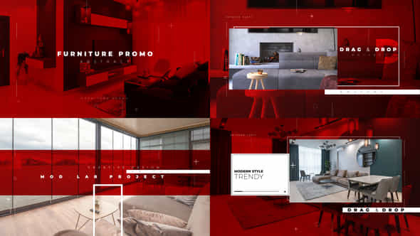 Modern Furniture Promo - VideoHive 40189120