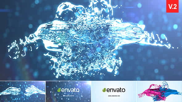 Splash Logo Reveal - VideoHive 13754978