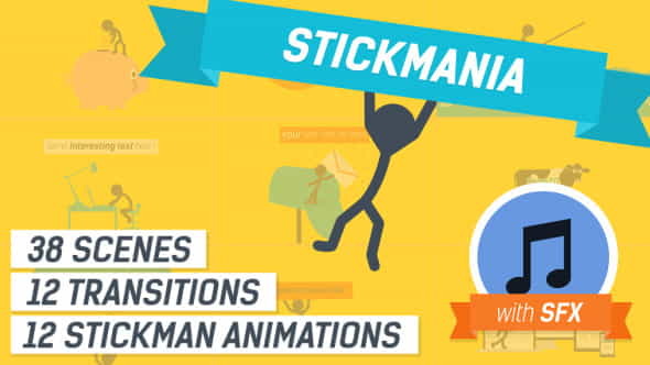 Explainer Video Stickmania - VideoHive 6554170