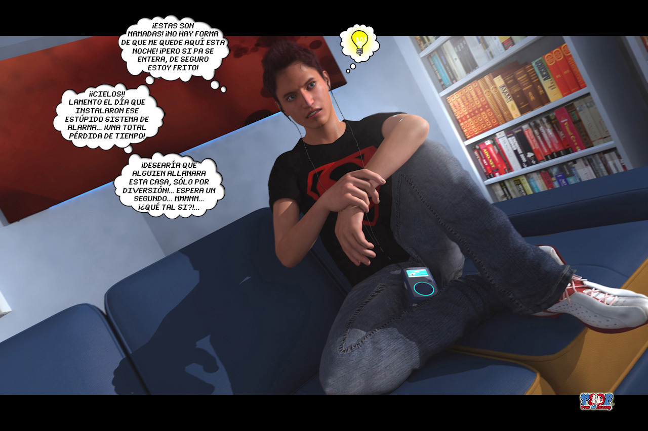 [Y3df]Heavy sleeper thief 1-2(Spanish)
