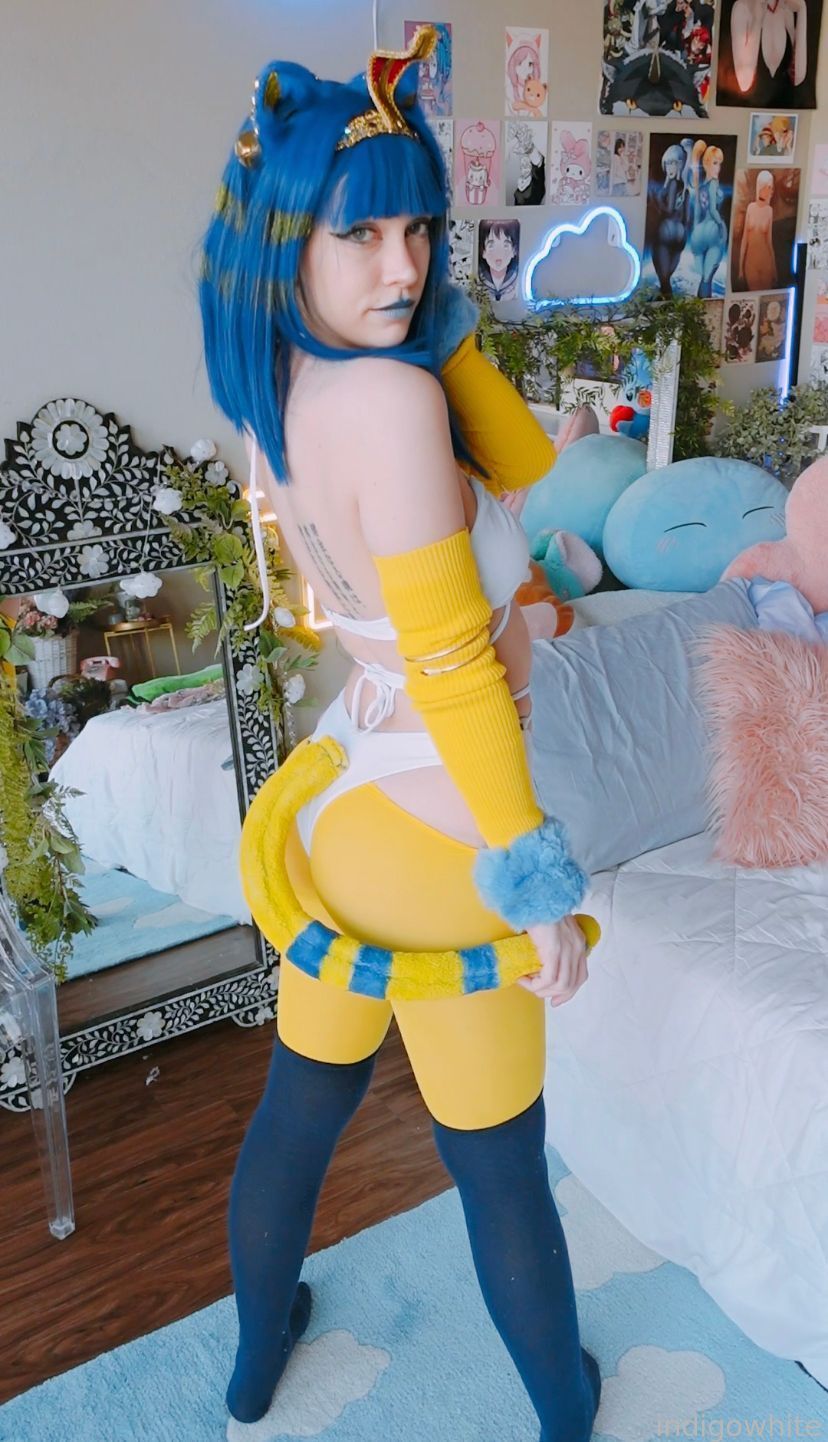 Indigo White - Ankha