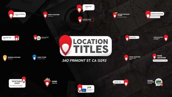 Location Titles | After Effects - VideoHive 32530537