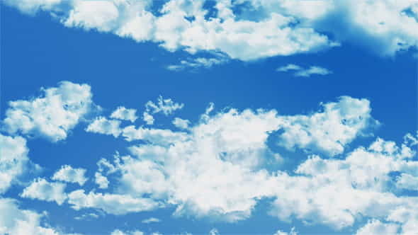 Flying Through The Bright Clouds - VideoHive 10681066